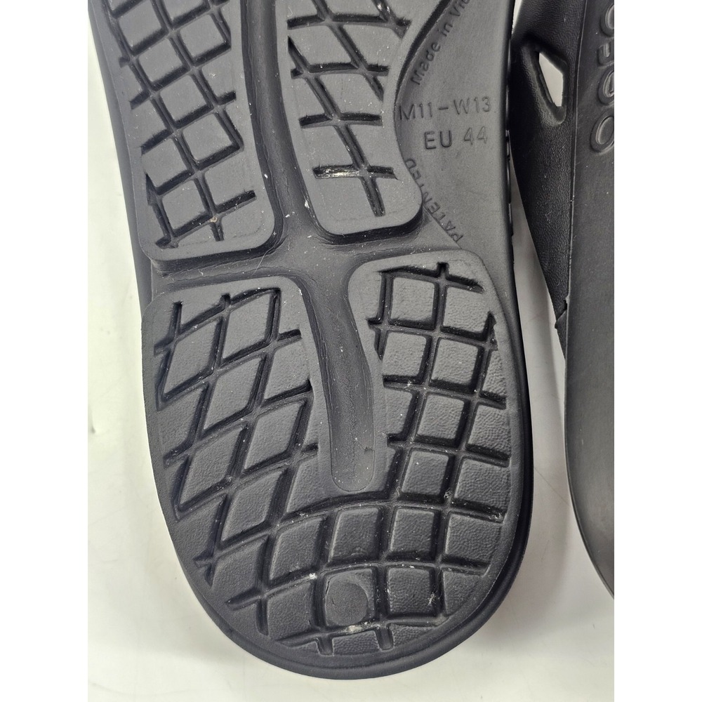 Oofos Original Unisex Recovery Thong Flip Flop Black Unisex M's 11 W's 13 EU 44 - Picture 8 of 11